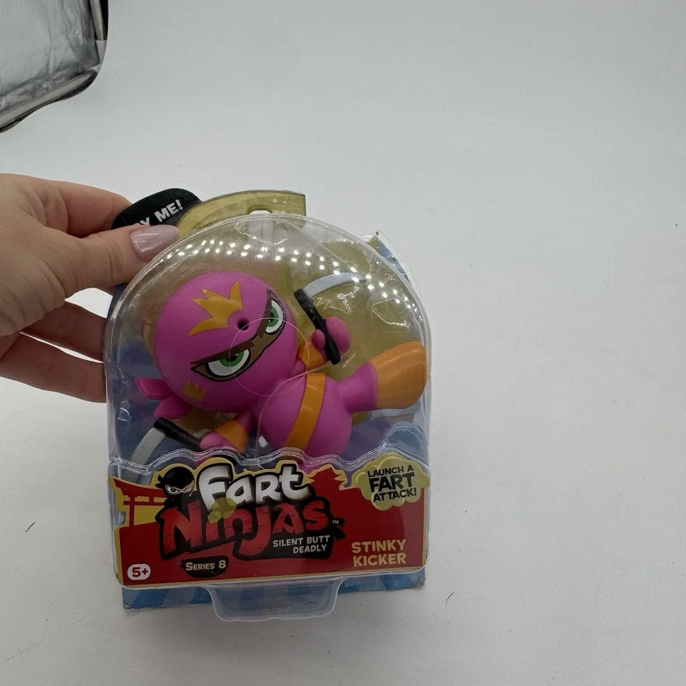 Fart Ninjas Series 8 Lot 2 Stinky Kicker Na Yu Stank Motion Activated Sound